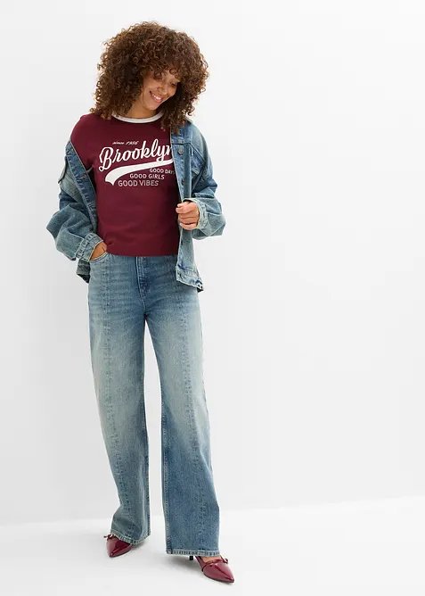 Tričko z čisté organické bavlny, bonprix