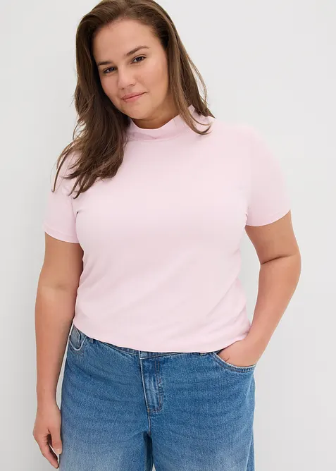 Tričko v d&eacute;lce k bokům, bonprix