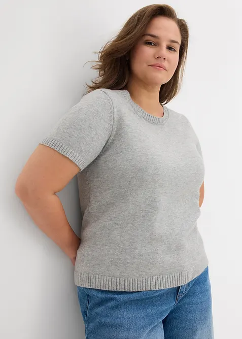 Svetr s krátkým rukávem, bonprix