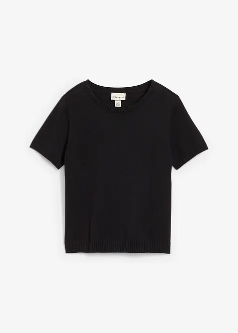 Svetr s krátkým rukávem, bonprix