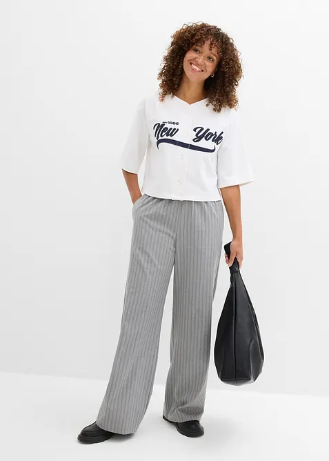 Oversize mikina z měkké bavlněné směsi, bonprix