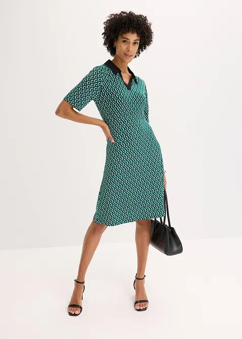 Pólo šaty v délce midi, bonprix