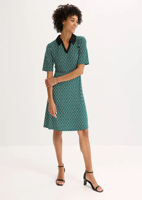 Pólo šaty v délce midi, bonprix