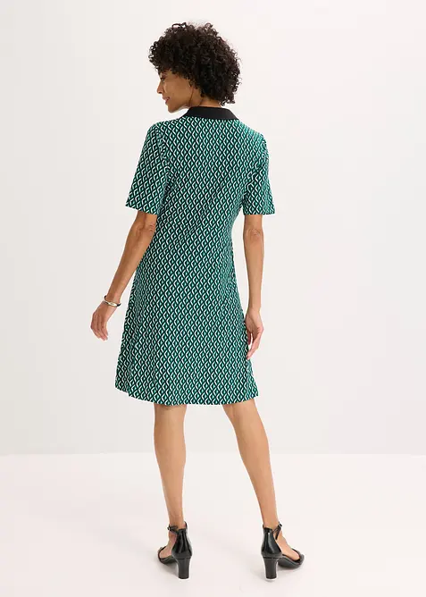 Pólo šaty v délce midi, bonprix