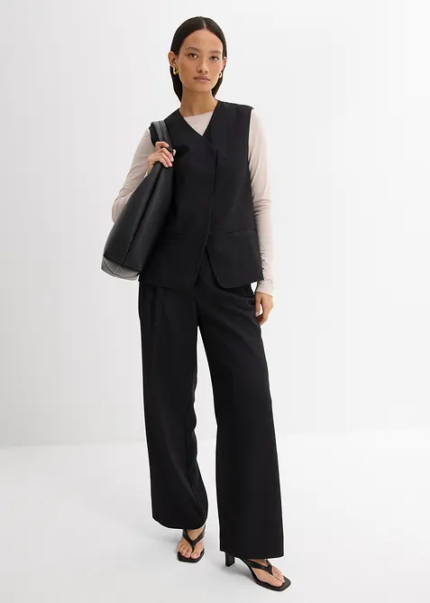 Dlouh&aacute; vesta s keprovou strukturou, bonprix