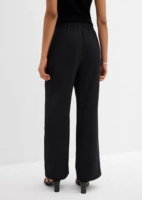 Kalhoty bez zapínání, s keprovou strukturou, bonprix