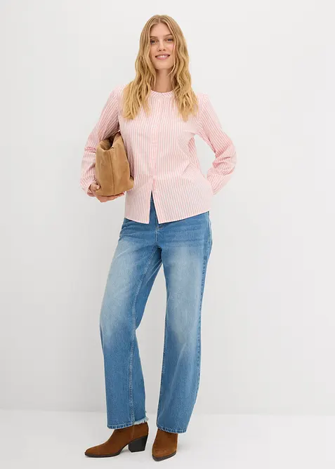 Halenka bez zapínání, z čisté bavlny, bonprix