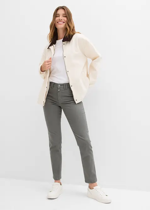 7/8 keprové kalhoty, bonprix