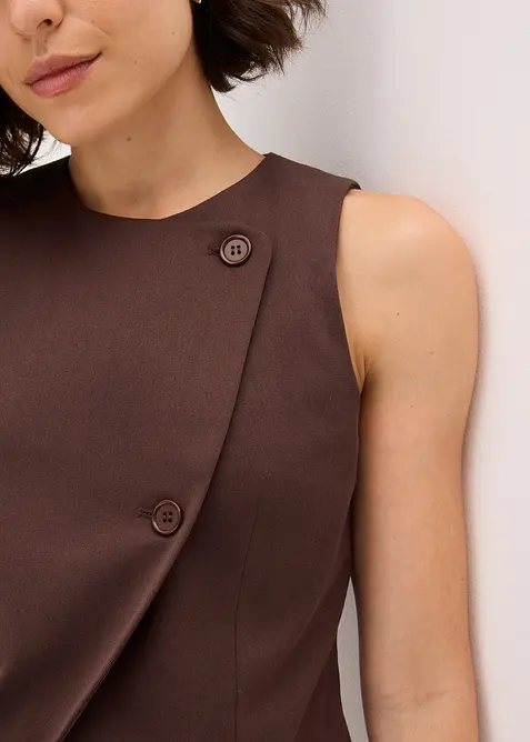 Vesta ze splývavé viskózové směsi, bonprix