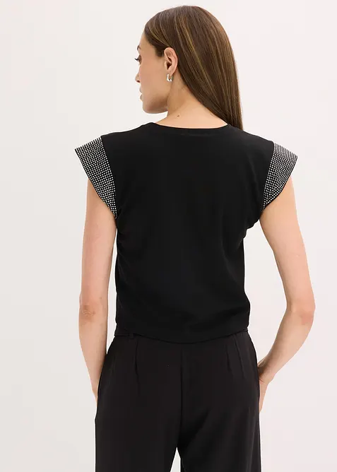 Triko s ramenn&iacute;mi vycp&aacute;vkami, bonprix