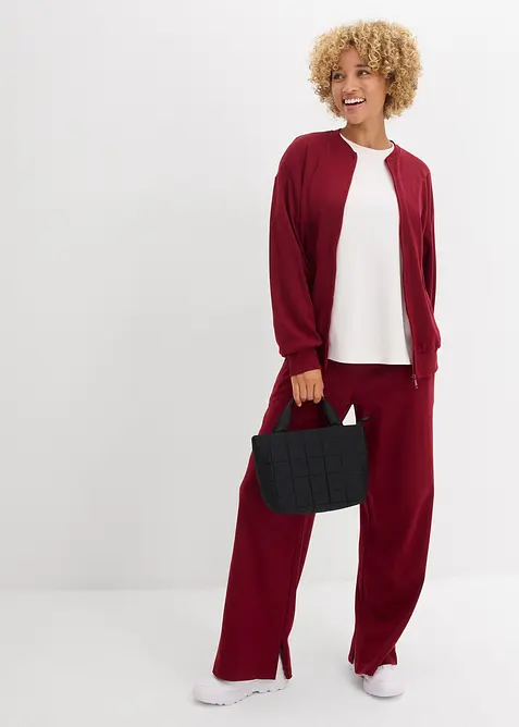 Mikina na zap&iacute;n&aacute;n&iacute; z čist&eacute; bavlny, bonprix