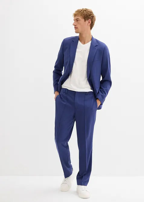 Modulární strečové oblekové kalhoty, Regular Fit, bonprix