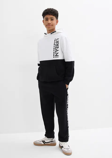 Mikina s kapucí, z čisté organické bavlny, bonprix