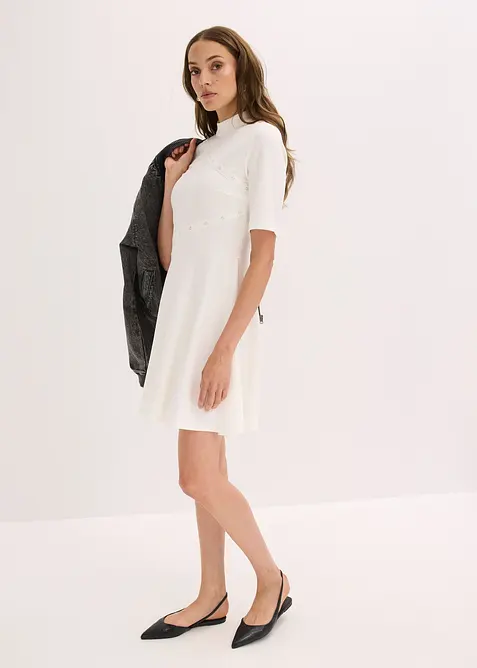 Minišaty s nýtky, bonprix