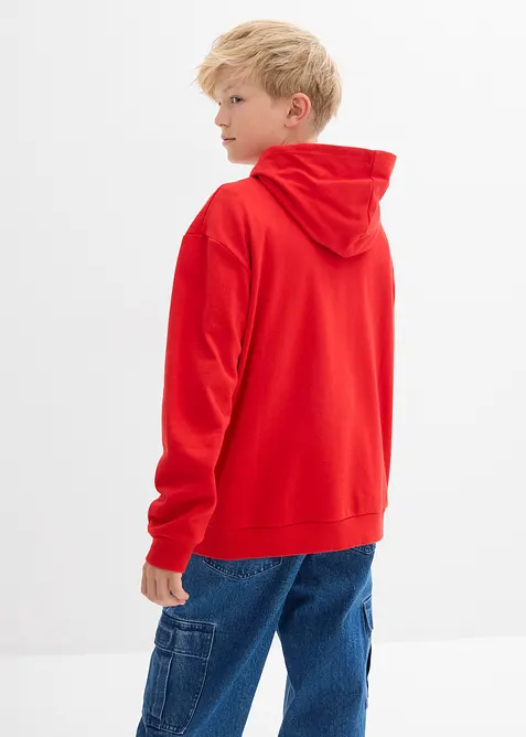 Mikina s kapucí, z čisté bavlny, bonprix