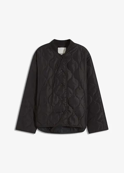 Velmi lehk&aacute;, oversize pro&scaron;&iacute;van&aacute; bunda, bonprix