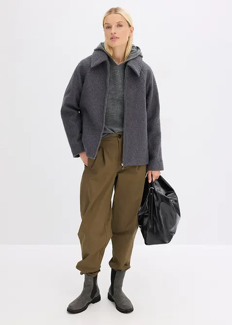 Bluzon z měkkého buklé, bonprix