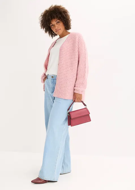 Kab&aacute;tek ze silněj&scaron;&iacute; pleteniny s&nbsp;pod&iacute;lem vlny, bonprix