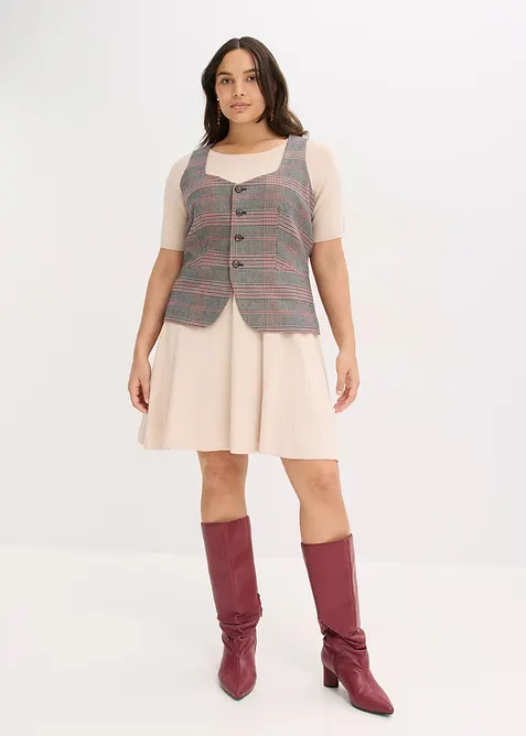 Pletené šaty z měkké viskózové směsi, bonprix