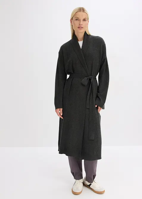 Pletený kabát z měkké viskózové směsi, bonprix