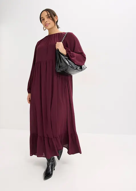 Maxi šaty ze šifonu, bonprix