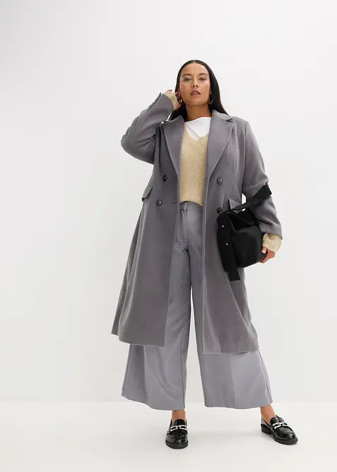 Elegantní dvouřadý kabát, bonprix