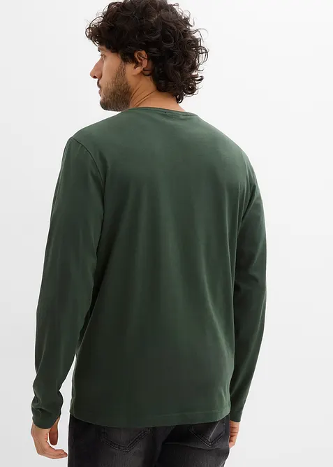 Triko s dlouhým rukávem (2 ks v balení), bonprix