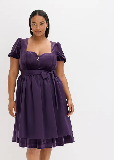 Kroj ve stylu dirndl a zástěra (2dílná souprava), bonprix