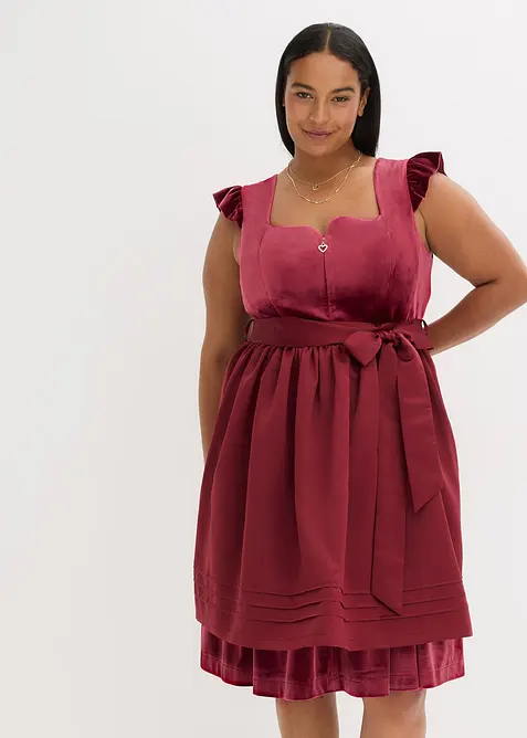 Dirndl a zástěra (2dílná souprava), bonprix