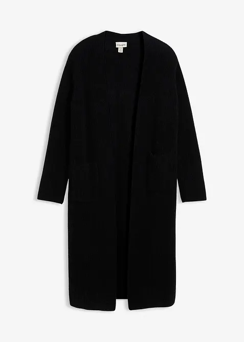 Pletený kabát s vlnou z alpaky, bonprix