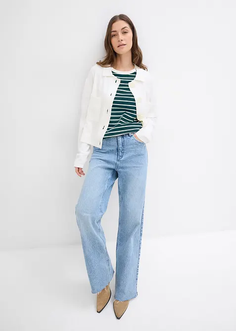 Tričko z čisté těžké organické bavlny, bonprix