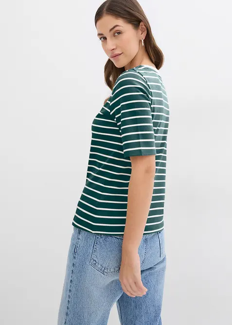 Tričko z čisté těžké organické bavlny, bonprix