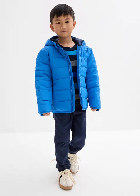 Prošívaná bunda s kapucí, bonprix