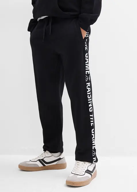 Joggingové kalhoty z čisté organické bavlny, bonprix