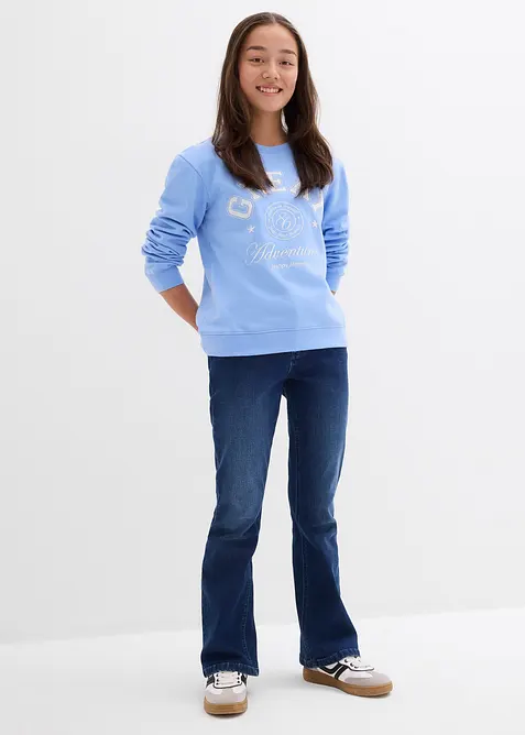 Džíny do zvonu Low Waist, bonprix