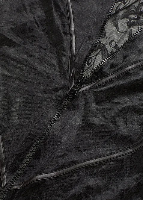 Krajkové šaty se zapínáním na zip, bonprix