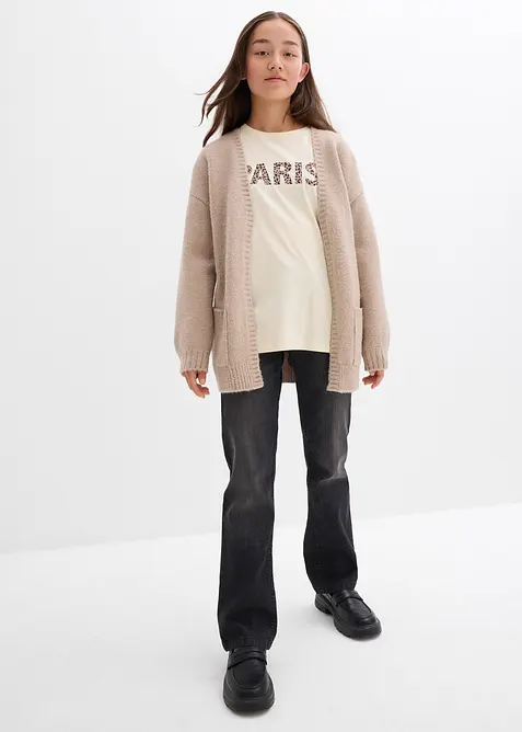 Džíny Bootcut, Mid Waist, bonprix