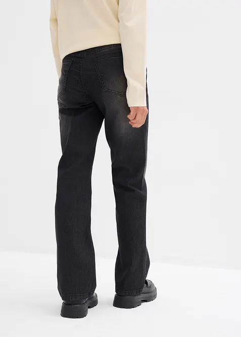 Džíny Bootcut, Mid Waist, bonprix