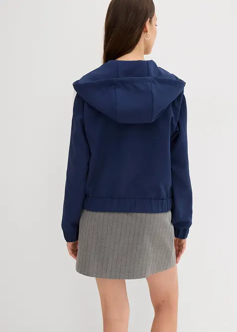 Mikina na zap&iacute;n&aacute;n&iacute;, se sportovn&iacute;mi proužky, bonprix