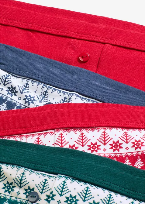 Dámské boxerky s organickou bavlnou (4 ks v balení), bonprix