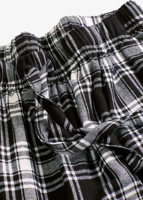 Tkané pyžamové kalhoty z flanelu, bonprix