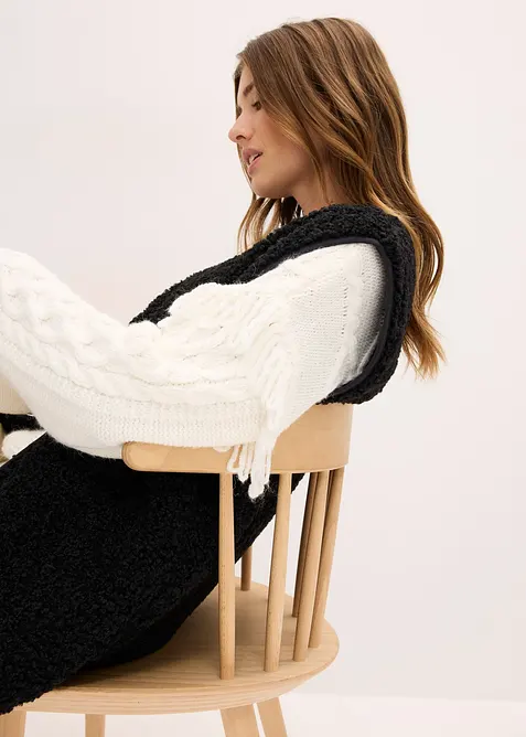 Vesta z medvídkového flísu, bonprix