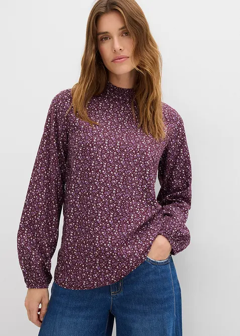 Tunika ze splývavé viskózy, bonprix