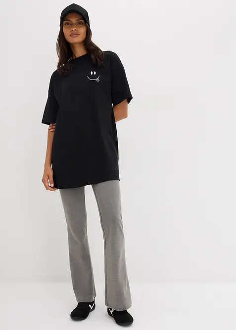 Dlouhé oversize triko z čisté organické bavlny, bonprix