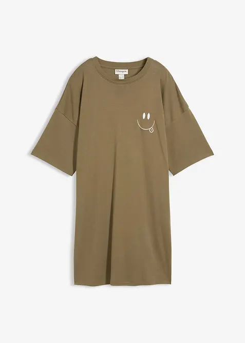 Dlouhé oversize triko z čisté organické bavlny, bonprix