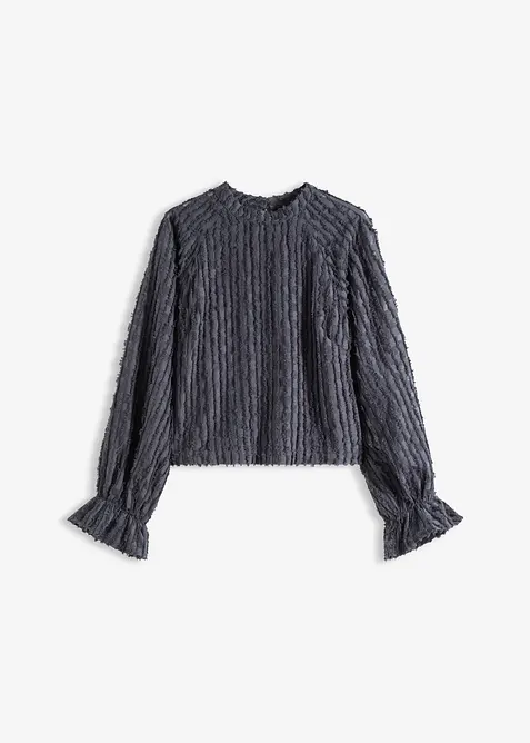 Halenka ze strukturovaného materiálu, bonprix