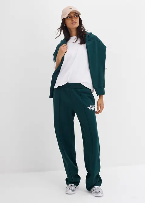 Teplákové kalhoty z čisté bavlny, bonprix