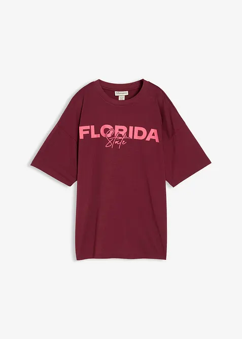 Oversize tričko z čist&eacute; organick&eacute; bavlny, bonprix