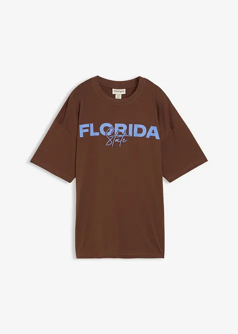 Oversize tričko z čisté organické bavlny, bonprix