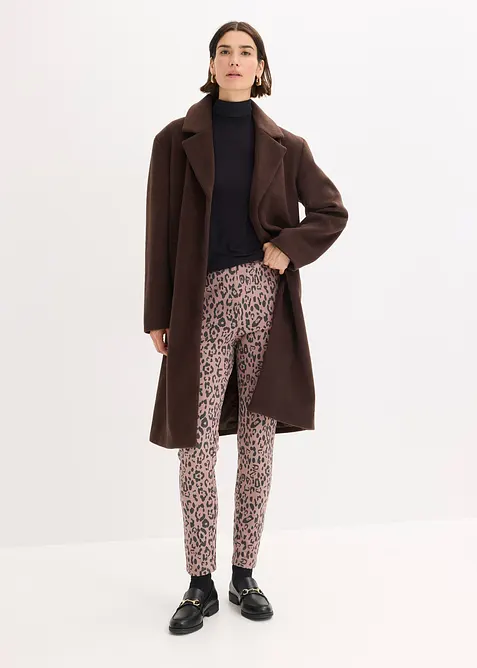 Kalhoty bez zapínání z viskózového Punto di Roma, bonprix